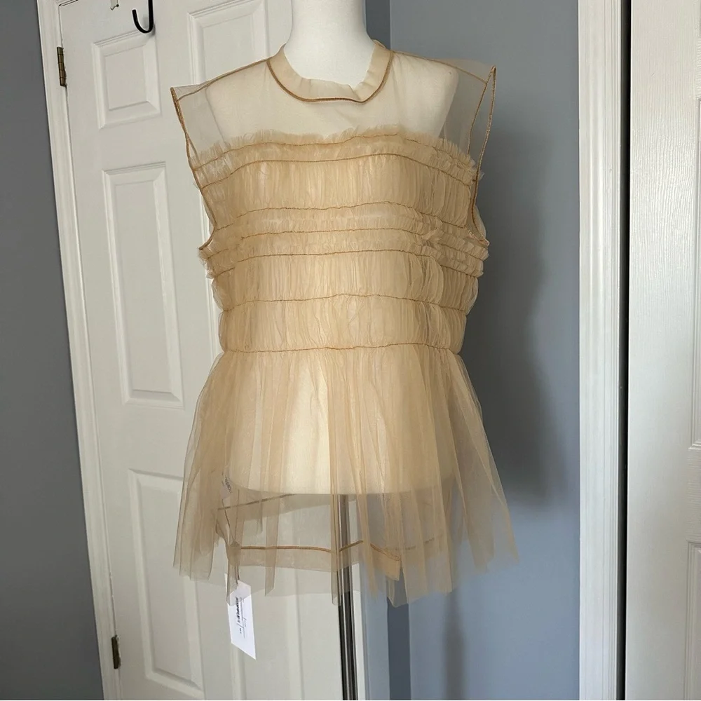 Victor & Rolf tulle sleeveless top - Picture 1 of 7